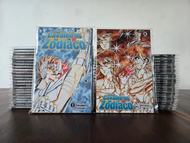 Saint Seiya Cavaleiros Do Zodíaco 1 ao 48 - 2º edição editora conrad (usado)