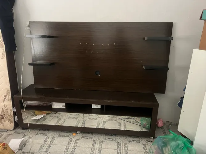 Rack Rasteiro com Painel