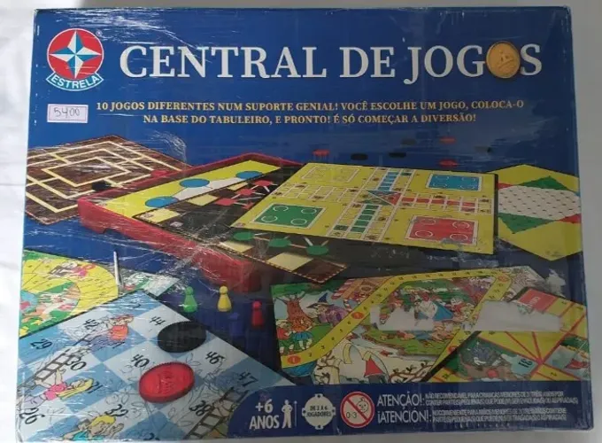 Central de Jogos 10 em 1 - A Diversão Completa