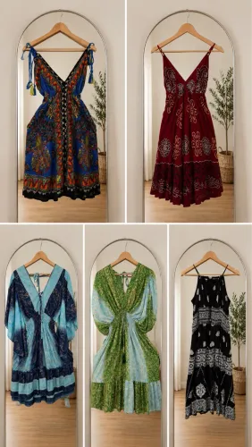Vendo Vestidos Indianos Novos 