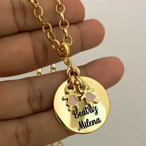 Colar Semi Joia Personalizada