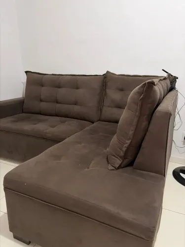 Sofá em L - ótimo estado de conservação