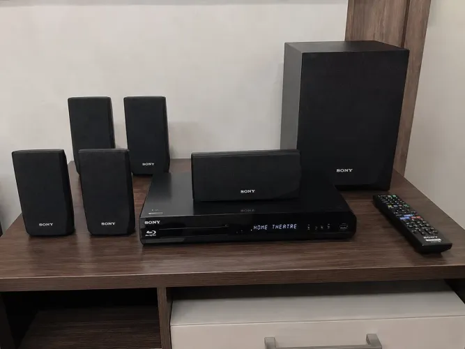 Home Theater Sony BDV-E2100 5.1 1000W RMS | Som de cinema em cas