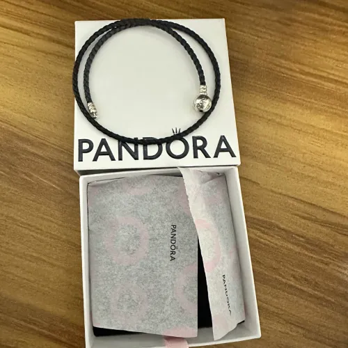 Luxuosa Pulseira e choker  Pandora 2 em 1
