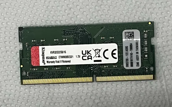Memória DDR4 16GB Kingston