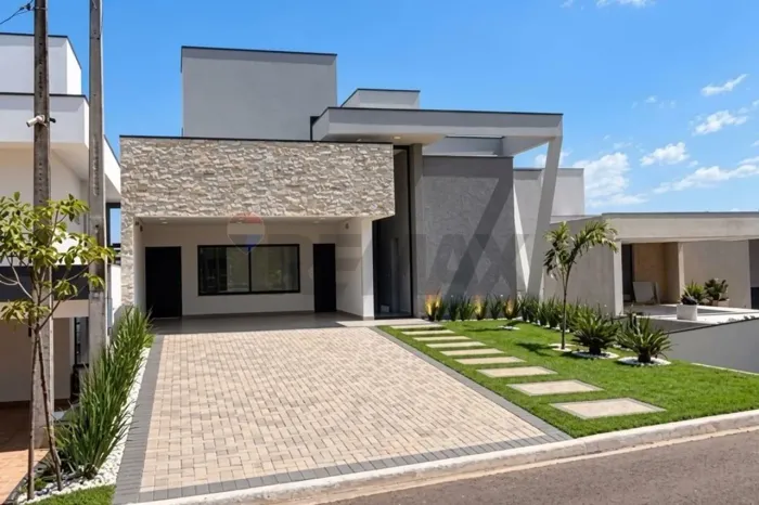 Casa Contemporânea com 3 Suítes e Piscina no Reserva Santa Isabel - Louveira/SP