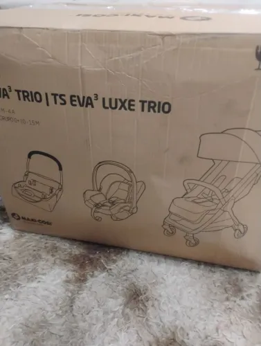 Carrinho de bebê Trio máxi cosi Eva 3 novo na caixa