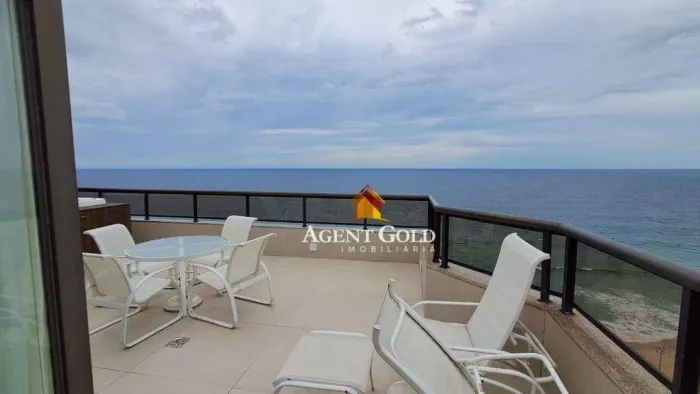Cobertura Frontal Mar com Hidro e Terraço | Avenida Lúcio Costa - Barra da Tijuca