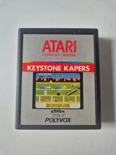  Keystone Kapers Atari Polyvox original 