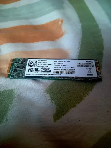 SSD M2 SATA 128GB Aceito troca em memória RAM 8gb ddr4