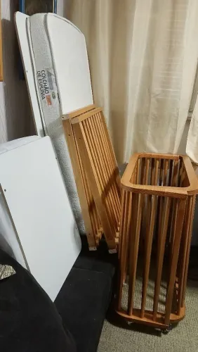 Berço Fases-Acompanha os 2 Colchões--RS 1090-ZSul Poa