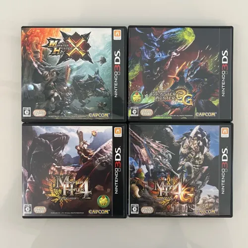 Monster Hunter 4 jogos completos jp cib Nintendo 3DS