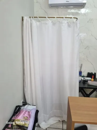 Provador com cortina