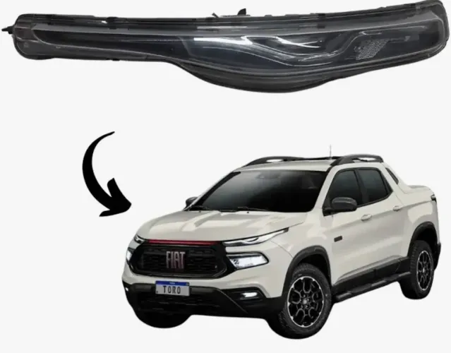 Farol Led Fiat Toro 2021 L/D