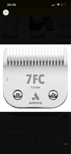 Lâmina Andis 7FC UltraEdge 3,2mm original