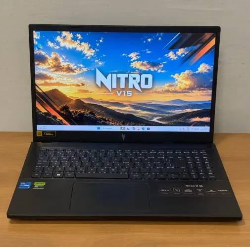 Notebook Acer Nitro V15 GAMER i5 13°Th Gen 16GB RAM 512Ssd NVIDIA GeForce RTX 3050 6GB