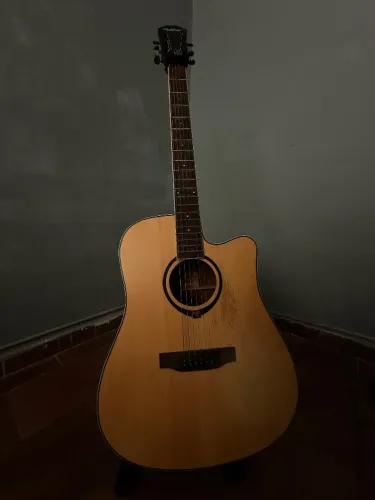 Violão Eletroacústico Red Burn RBC-02 Aço | Ótimo Som