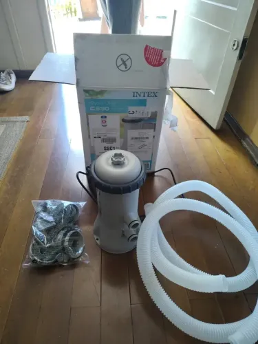 Bomba Filtro Intex Krystal Clear para Piscina Inflável - 127V