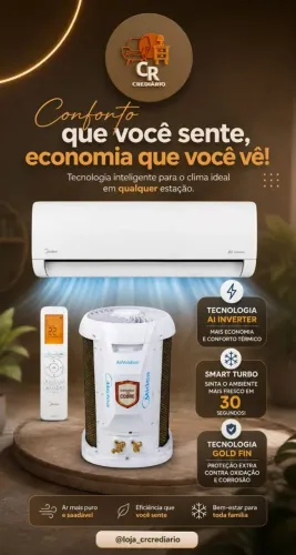 Ar condicionado gree na caixa