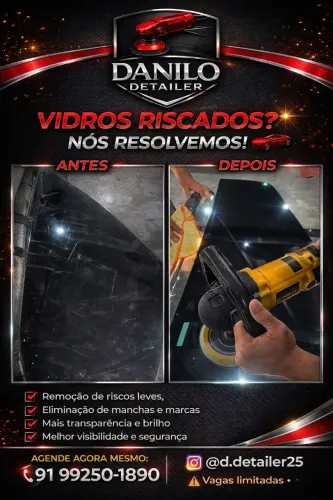 Polimento de vidros 
