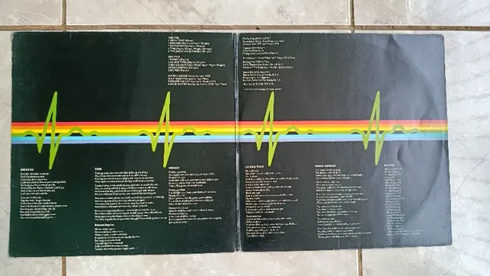Maravilhoso Lp Vinil Pink Floyd The Dark Side Of The Moon original usado excelente estado