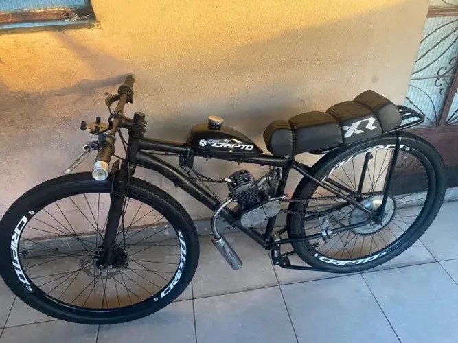 MOTORIZADA 80CC REBAIXADA PRETA