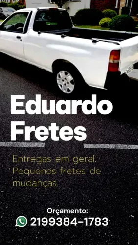 Frete e pequenas mudanças 