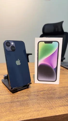 iPhone 14 Preto Completo Impecável c/ NF