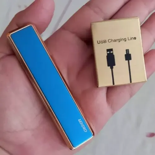 Isqueiro Elétrico Eletrônico Usb Recarregável