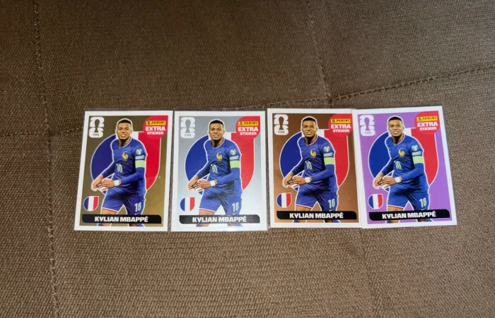 Vendo kit completo de 4 legend do mbappe