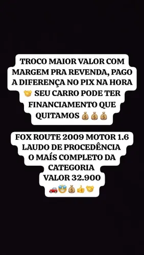 Volkswagen Fox Route 1.6 MI Total Flex 8V 3P 2009