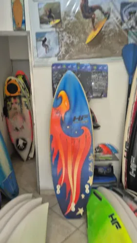 Prancha de Surf HF Hidro Force Airbrush Fênix + Deck Incluído