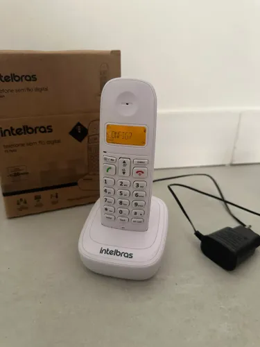 Telefone sem fio Intelbras branco