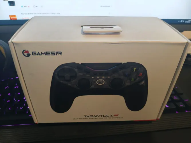 GAMESIR TARANTULA PERFEITO ESTADO + CAIXA