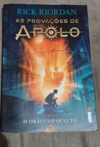 livro O oráculo oculto - Rick Riordan