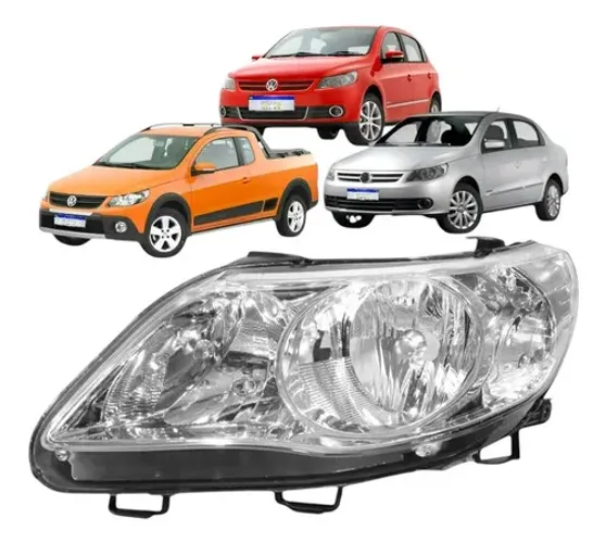 Farol Gol Voyage Saveiro G5 2009 2010 2011 2012 2013 Le Esquerdo/motorista