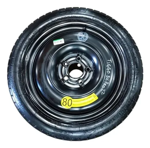 Roda Estepe Fino T125/70 Aro 16  Chery Tiggo 3x 2022