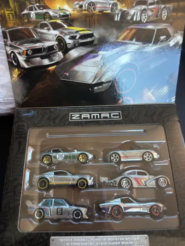 Hot wheels silver séries zamac