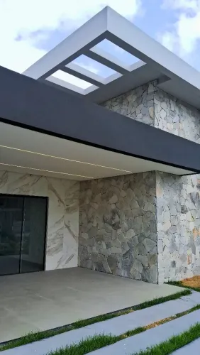 Jardins Marselha - 3/4 sendo 1 suite Revestimento em pedras naturais