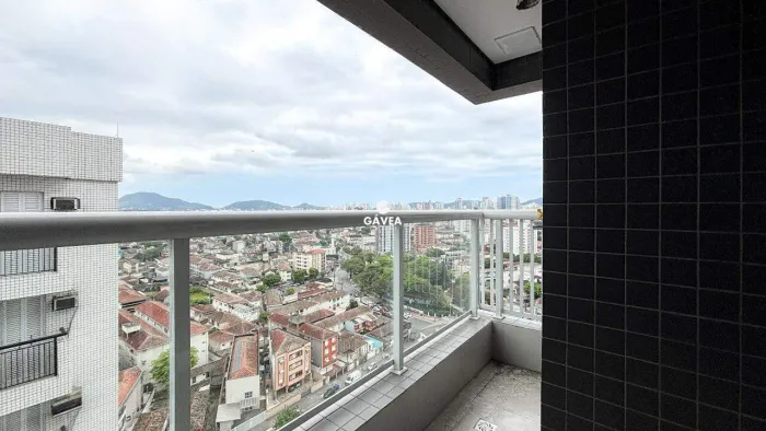 Apartamento à venda no Macuco em Santos.