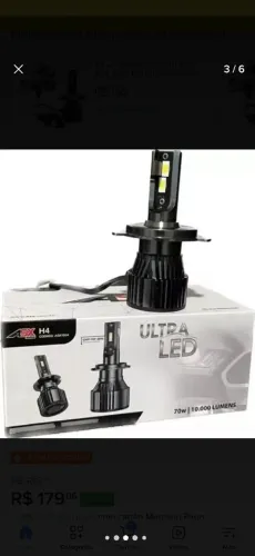 Vendo Led H4 70w 10.000 lum...