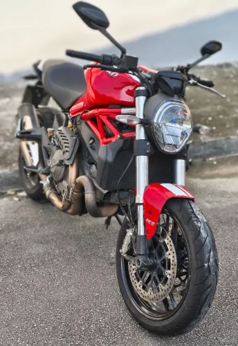 Ducati Monster 821 112cv - Pouco Rodada, Pneus Ótimos e Pastilhas Novas**<br>