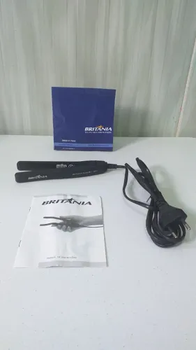 MIni Prancha de cabelo Pocket Bivolt Britania
