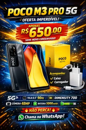 Celular poco m3 pro 5 G 
