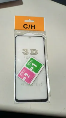Kit 2 Películas de Vidro 3D Redmi Note 11 / 11S / 12S - Novas