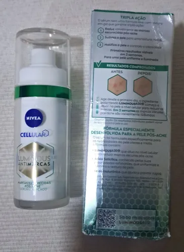 Clareador de pele-NIVEA Sérum Facial