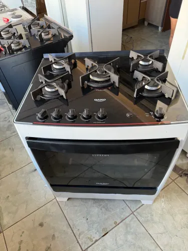 Fogao dako mesa de vidro 5 bocas automático