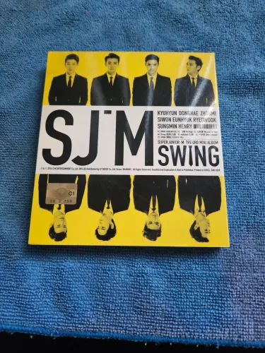 Álbum CD Super Junior M Swing