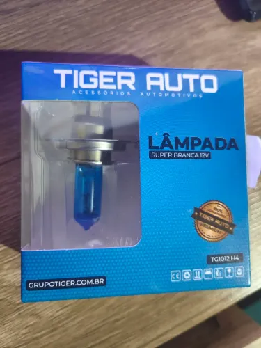 Par lâmpada H4 super branca