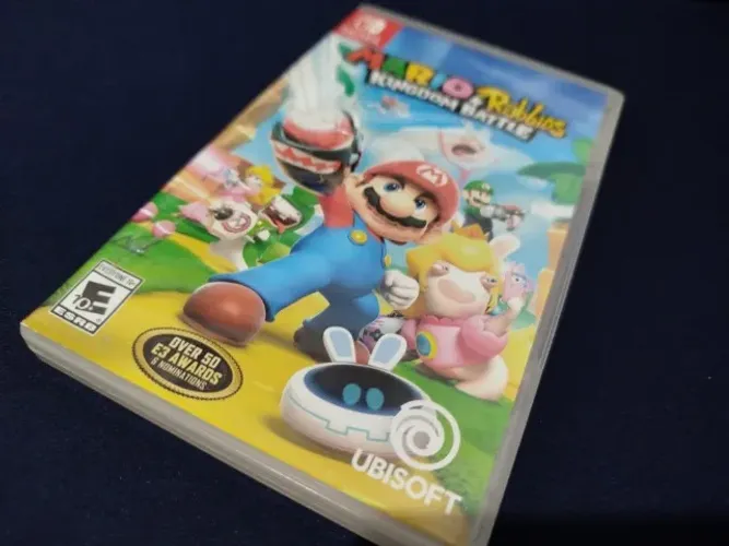 Mario + Rabbids Kingdom Battle - Nintendo Switch - Midia Fisica. ACEITO TROCA